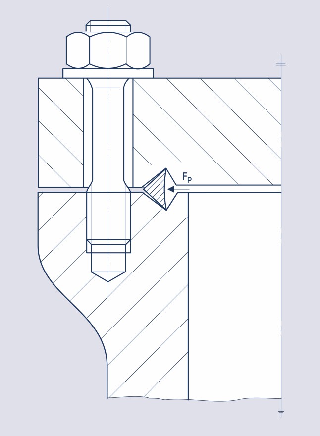 Delta-Dichtung in der Einbausituation.