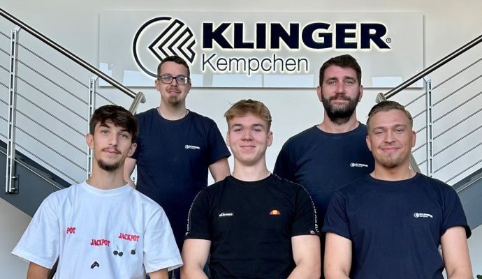 Investition in die Zukunft: Willkommen an unsere neuen Auszubildenden bei KLINGER Kempchen!