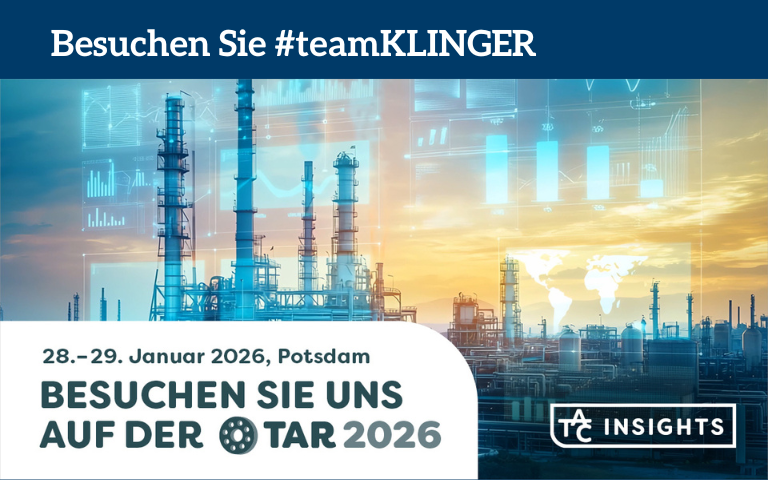 Besuchen Sie #teamKLINGER auf der TAR 2026 in Potsdam
