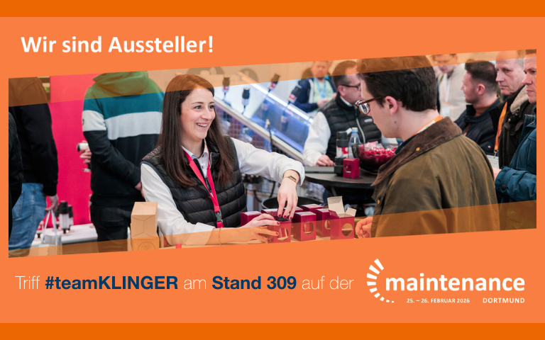Wir sind erneut Aussteller auf der Maintenance 2026 in Dortmund!