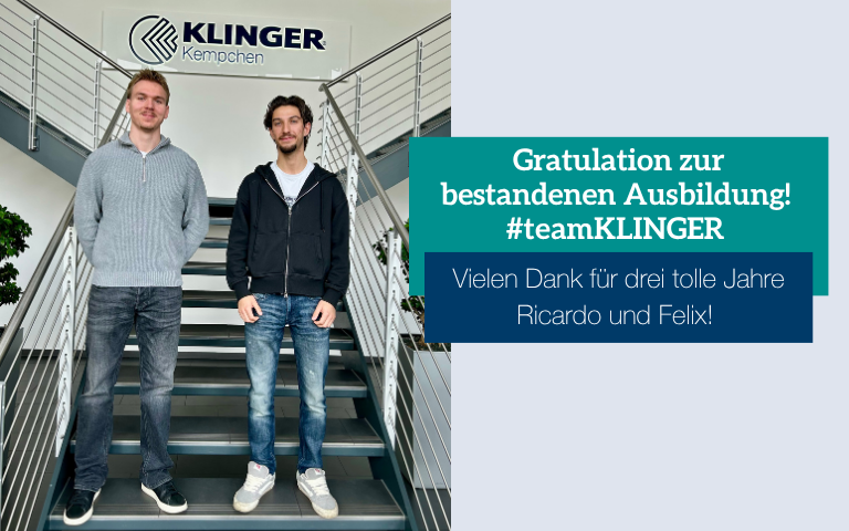 News Gratulation zur bestandenen Ausbilldung! #teamKLINGER