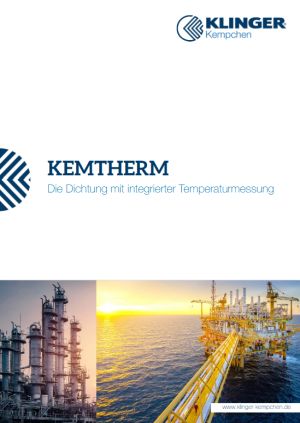 KEMTHERM Die Dichtung mit integrierter Temperaturmessung